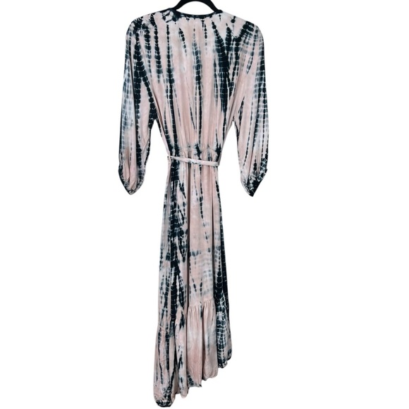 Young Fabulous & Broke Tie-Dye Maxi Wrap Jillian Dress Women Size Medium - Picture 4 of 10